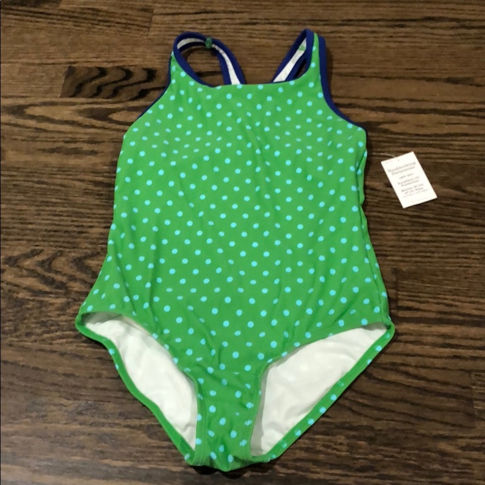 LL Bean girls swim suit